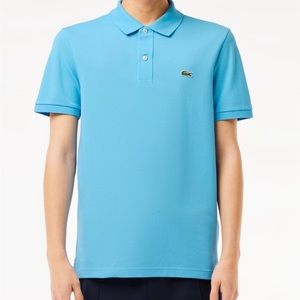 Lacoste Lightweight Pique’ Cotton Polo Shirt